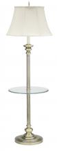 House of Troy N602-AB - Newport Floor Lamps with Glass Table