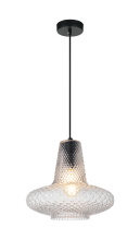 Matteo Lighting C68102CL - Quilted Gem Pendant