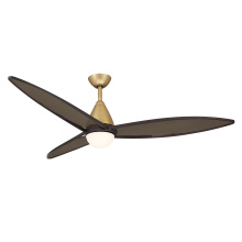 Minka-Aire F757L-HBR/DB - Fleur 64" 5CCT LED Ceiling Fan