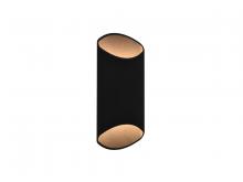 Avenue Lighting AV9896-BLK - Avenue Outdoor 16" Cylindrical Sconce in Black