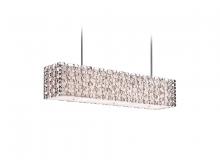 Avenue Lighting HF1701-PN - Ventura Blvd. 38"  Rectangle Chandelier in Polished Nickel