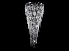 Avenue Lighting HF1805-PN - Hollywood Blvd. 72"  Tear Drop Crystal Chandelier in Polished Nickel