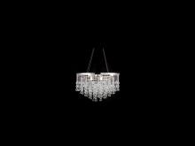 Avenue Lighting HF1808-PN - Hollywood Blvd. 18" Round Chandelier Polished Nickel