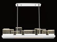 Avenue Lighting HF3005-PN - The Original Glacier Avenue 42" Linear Chandelier Polished Nickel