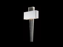 Avenue Lighting HF3006-PN - The Original Glacier Avenue 24"  Wall Sconce in Polished Nickel with Bubbled Crystal
