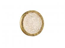 Avenue Lighting HF5012-PB - Bottega 10" Round LED Wall Sconce in Polished Brass