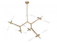 Avenue Lighting HF8059-10-BB - San Vicente 39" Chandelier in Brushed Brass