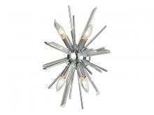 Avenue Lighting HF8204-CH - Palisades Ave. 20" Wall Sconce in Chrome with Clear  Crystal Accent