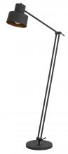 CAL Lighting BO-2966FL - 60W Davidson metal floor lamp with weighted base, adjustable upper & lower arms.