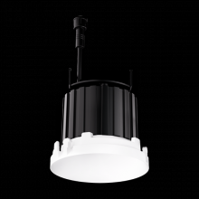 Elco Lighting E1AK61F40W - 1" ARC DWNLT TRMLS WHT RND RFLCTR 38° 40K