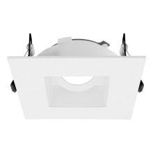 Elco Lighting EKCL4759BB - 4" FLEXA ALL BLK ADJ SQR RFLCTR KOTO CNLS