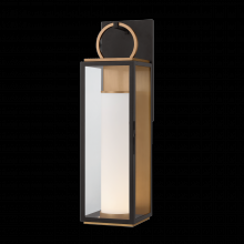 Troy B6730-PBR/TBK - Gareth Exterior Wall Sconce