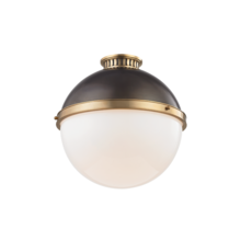 Hudson Valley 4015-ADB - Latham Flush Mount