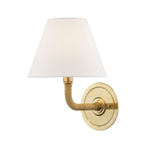 Hudson Valley MDS500-AGB - Curves No.1 Wall Sconce