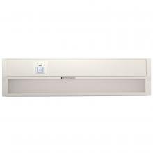 Nuvo 63/502 - 9 Watt; 14 Inch LED White Under Cabinet Light; CCT Selectable; 50000 Hours; White Finish
