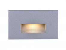 Nuvo 65/411 - LED Horizontal Step Light - 5W - 3000K - Gray Finish - 120V