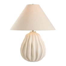 Uttermost 30605 - Uttermost Javary Matte Beige Table Lamp