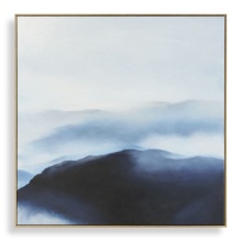 Uttermost 32460 - Uttermost Cold Shoulder Hand Painted Landscape Art