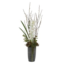 Uttermost 60265 - Uttermost Eterna Orchid Centerpiece & Vase