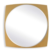 Uttermost 08264 - Uttermost Neilia Round Brass Mirror