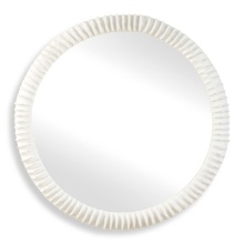 Uttermost 08267 - Uttermost Akiko White Round Mirror