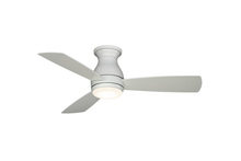 Fanimation FPS8332BMWW - Hugh 44 inch Indoor/Outdoor Ceiling Fan with LED Light Kit - Matte White