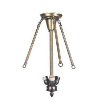 Meyda White 105684 - 13" Wide Revival Semi-Flushmount Hardware