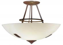 Meyda White 113275 - 18" Wide Essence Semi-Flushmount