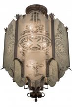 Meyda White 154184 - 36" Wide Chartres Pendant