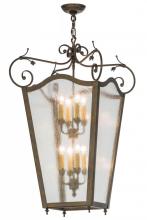Meyda White 155141 - 27.5" Wide Tessa 8 Light Pendant