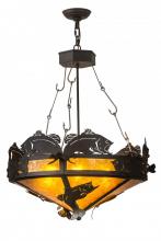 Meyda White 164396 - 28" Wide Catch of the Day Inverted Pendant