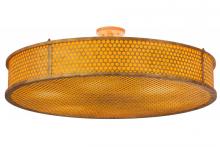 Meyda White 166889 - 36"W Cilindro Luciano Flushmount