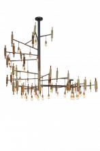 Meyda White 177477 - 123" Long Alva Kavel Chandelier