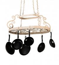 Meyda White 194373 - 38" Long Neo Pot Rack
