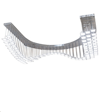 Meyda White 197937 - 113" Long Kossar Cascading Pendant