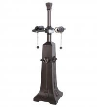 Meyda White 77673 - 23" High Ginkgo 2 Light Table Base